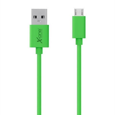 X One Cpm1000gr Cable Micro Usb Plano Verde